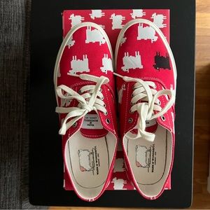Unisex Sperry x Warm & Wonderful Cloud CVO Sneakers - Princess Diana Red